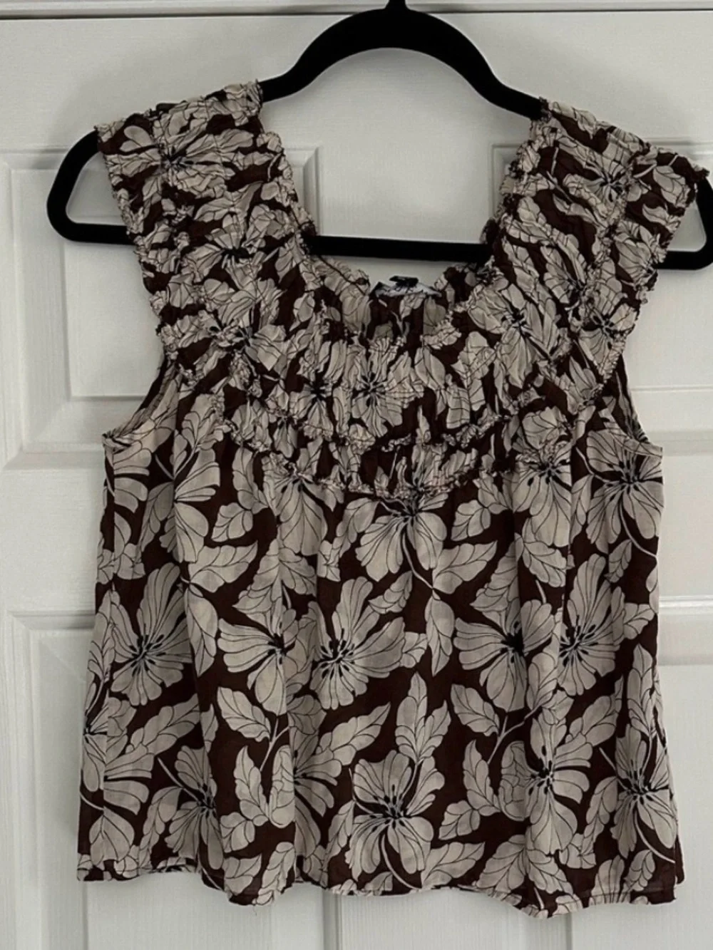J. Crew Rosalie Floral Blouse, EUC